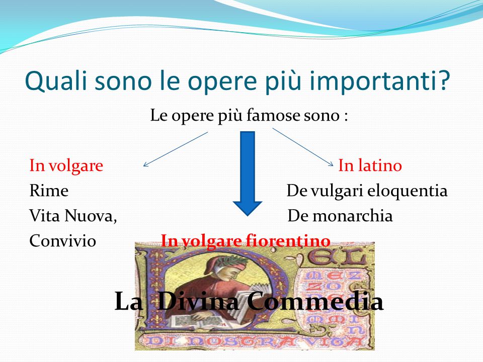 La Divina Commedia di Serpelloni Alice ppt scaricare